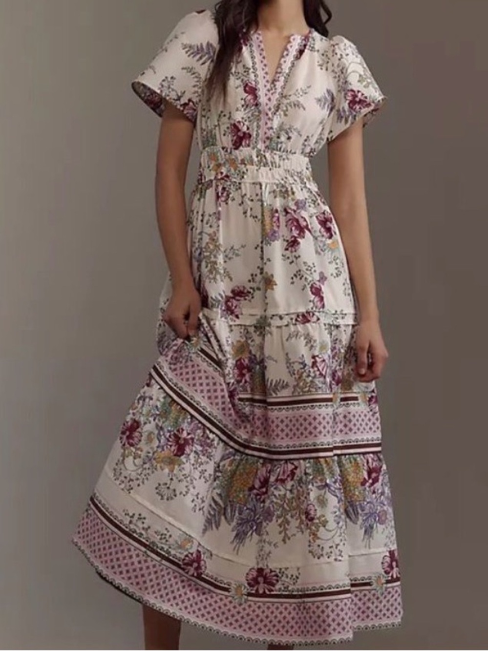 Somerset floral maxi dress